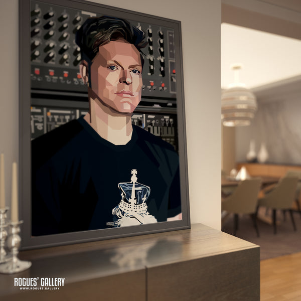 Andy Bell of Erasure - A3, A2, A1 or A0 Pop Art Print