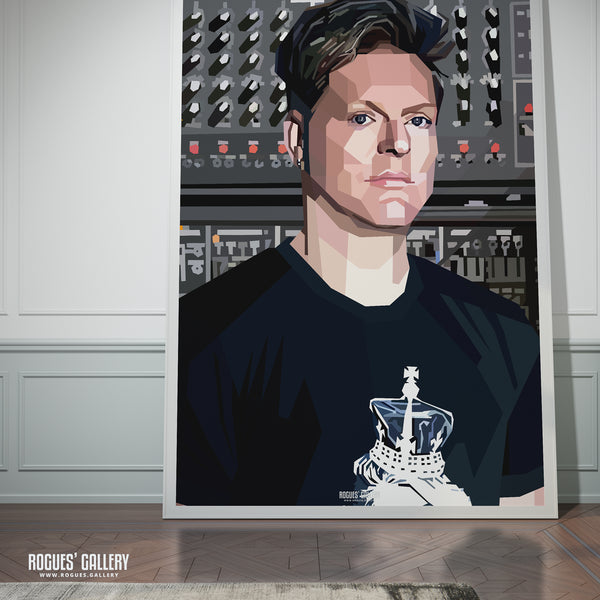 Andy Bell of Erasure - A3, A2, A1 or A0 Pop Art Print
