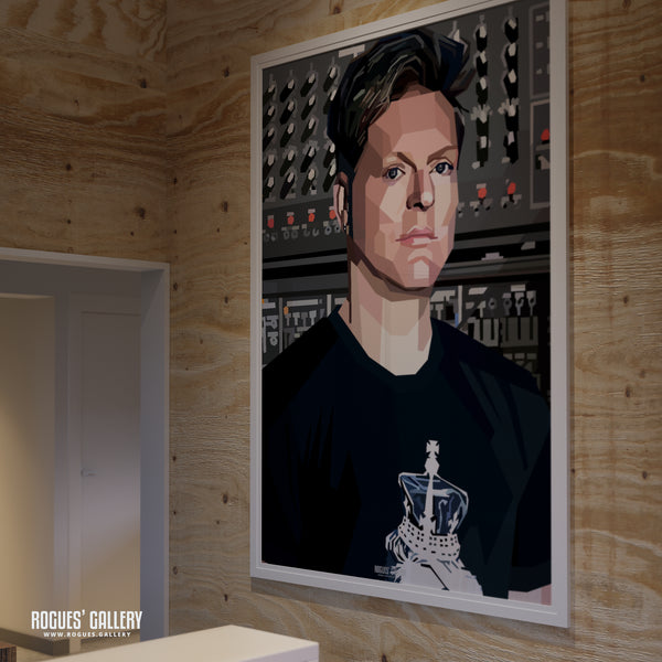 Andy Bell of Erasure - A3, A2, A1 or A0 Pop Art Print