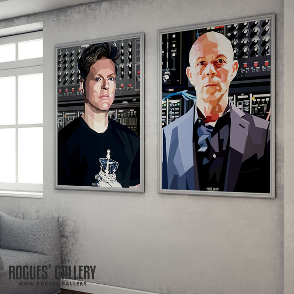 Vince Clarke of Erasure - A3, A2, A1 or A0 Pop Art Print