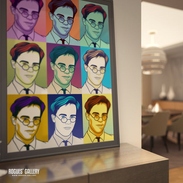 80s Retro Project: Thomas Dolby - A3, A2, A1 or A0 Pop Art Prints