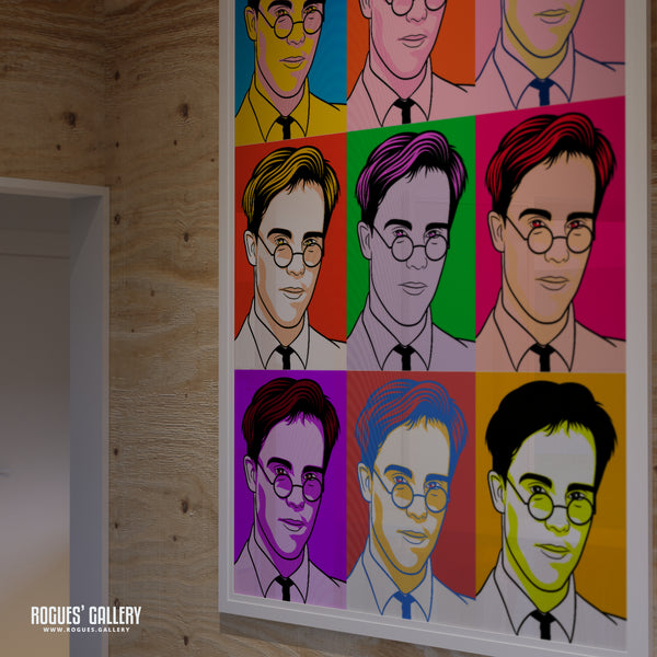 80s Retro Project: Thomas Dolby - A3, A2, A1 or A0 Pop Art Prints