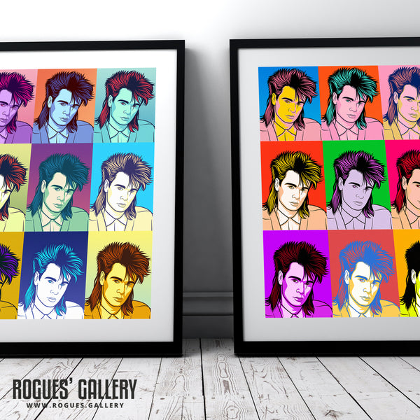 80s Retro Project: Nik Kershaw - A3, A2, A1 or A0 Pop Art Prints