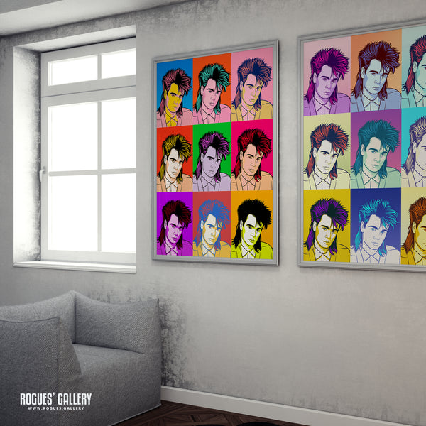 80s Retro Project: Nik Kershaw - A3, A2, A1 or A0 Pop Art Prints