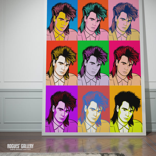 80s Retro Project: Nik Kershaw - A3, A2, A1 or A0 Pop Art Prints