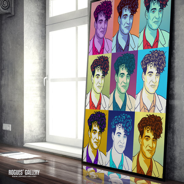 80s Retro Project: Neil Arthur of Blancmange - A3, A2, A1 or A0 Pop Art Prints