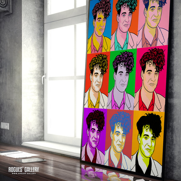 80s Retro Project: Neil Arthur of Blancmange - A3, A2, A1 or A0 Pop Art Prints