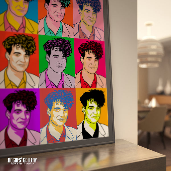 80s Retro Project: Neil Arthur of Blancmange - A3, A2, A1 or A0 Pop Art Prints