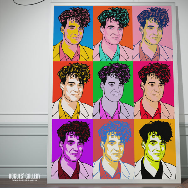 80s Retro Project: Neil Arthur of Blancmange - A3, A2, A1 or A0 Pop Art Prints