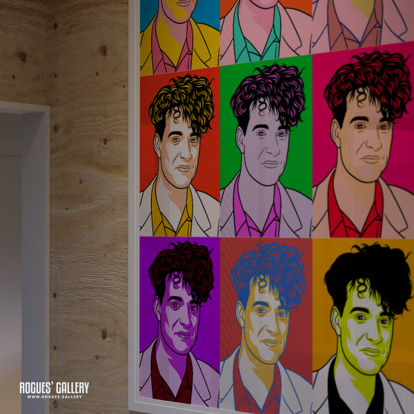 80s Retro Project: Neil Arthur of Blancmange - A3, A2, A1 or A0 Pop Art Prints