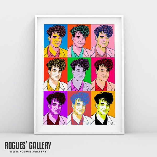 80s Retro Project: Neil Arthur of Blancmange - A3, A2, A1 or A0 Pop Art Prints