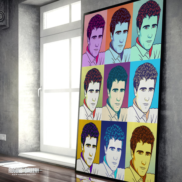 80s Retro Project: OMD: Andy McCluskey - A3, A2, A1 or A0 Pop Art Prints