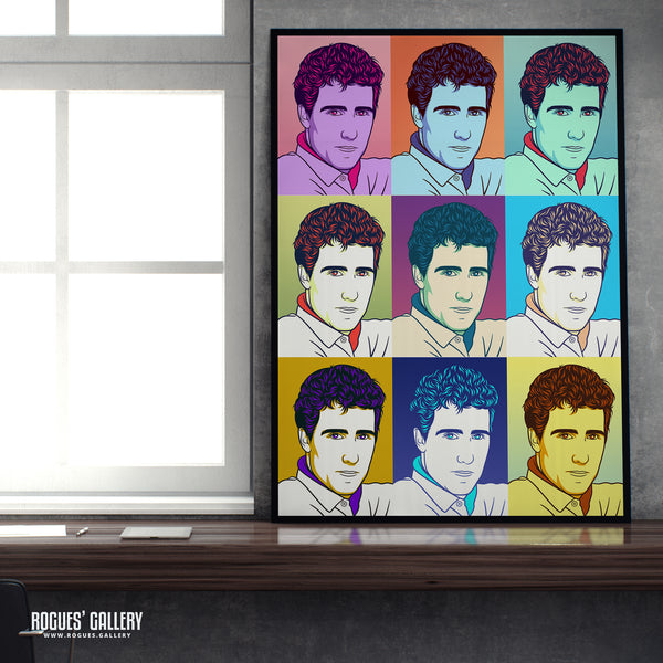 80s Retro Project: OMD: Andy McCluskey - A3, A2, A1 or A0 Pop Art Prints
