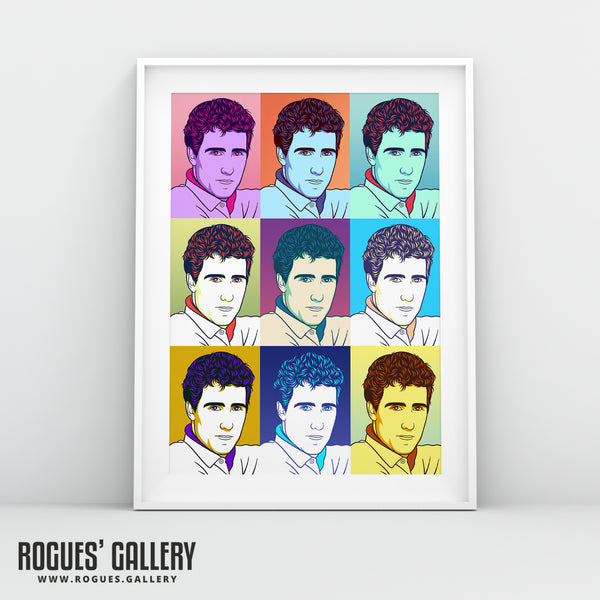 80s Retro Project: OMD: Andy McCluskey - A3, A2, A1 or A0 Pop Art Prints