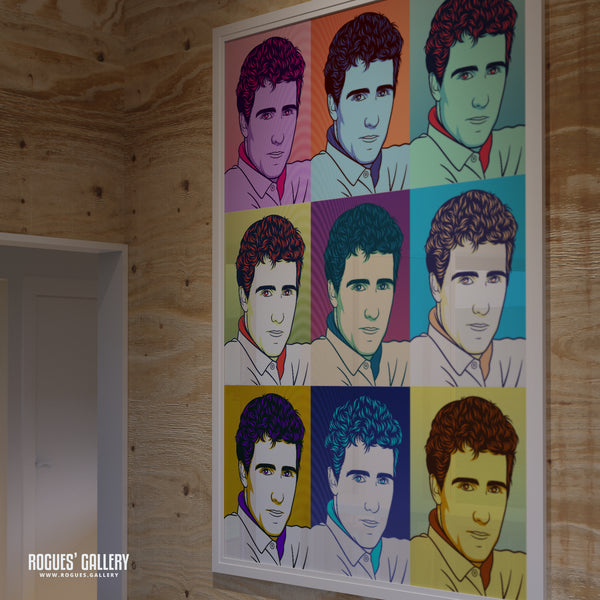 80s Retro Project: OMD: Andy McCluskey - A3, A2, A1 or A0 Pop Art Prints