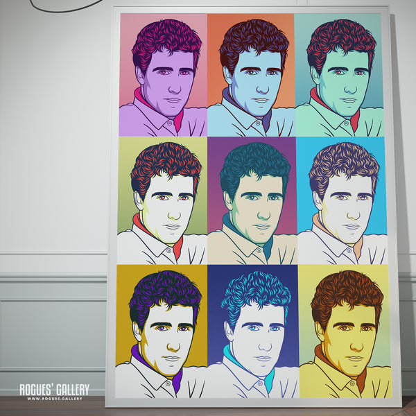 80s Retro Project: OMD: Andy McCluskey - A3, A2, A1 or A0 Pop Art Prints