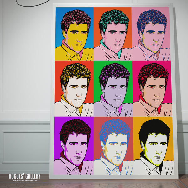 80s Retro Project: OMD: Andy McCluskey - A3, A2, A1 or A0 Pop Art Prints