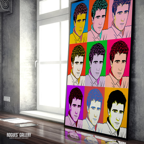 80s Retro Project: OMD: Andy McCluskey - A3, A2, A1 or A0 Pop Art Prints