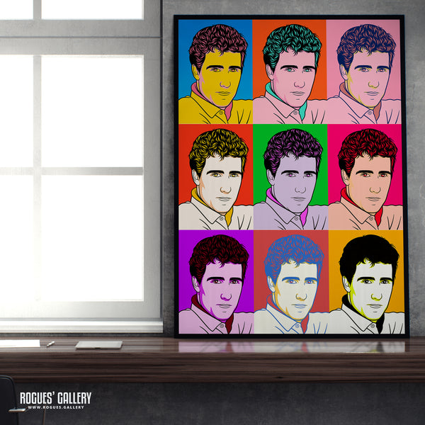 80s Retro Project: OMD: Andy McCluskey - A3, A2, A1 or A0 Pop Art Prints