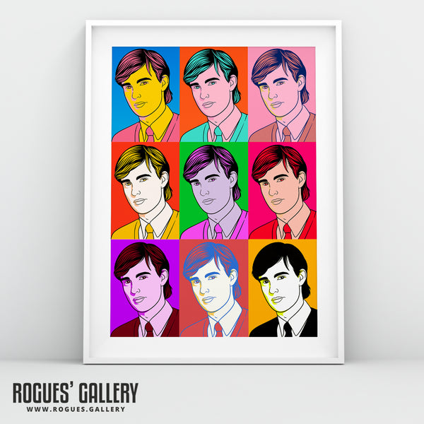 80s Retro Project: OMD: Paul Humphreys - A3, A2, A1 or A0 Pop Art Prints