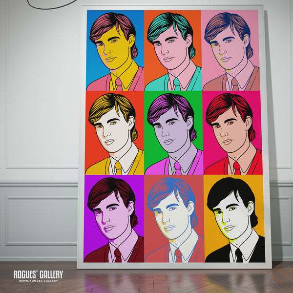 80s Retro Project: OMD: Paul Humphreys - A3, A2, A1 or A0 Pop Art Prints