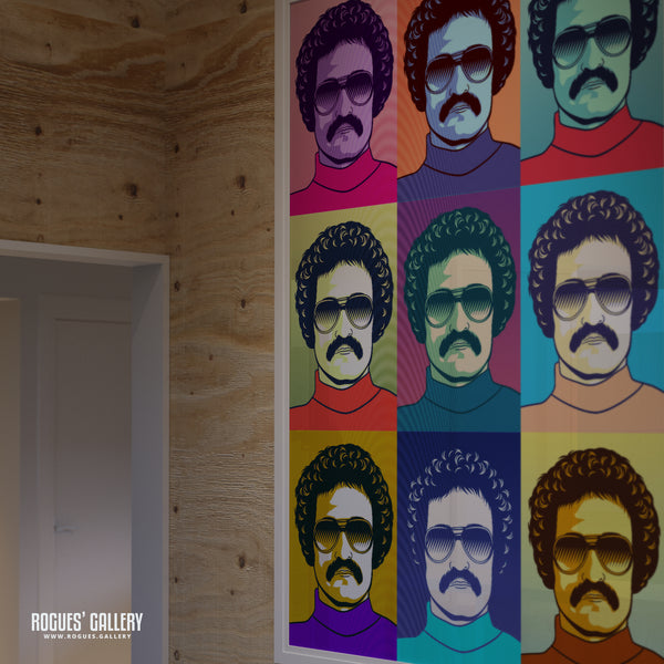 80s Retro Project: Giorgio Moroder - A3, A2, A1 or A0 Pop Art Prints