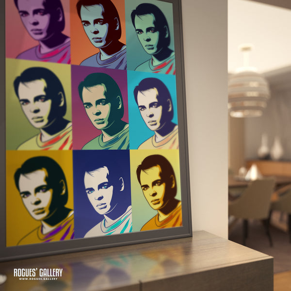 80s Retro Project: Gary Numan - A3, A2, A1 or A0 Pop Art Prints