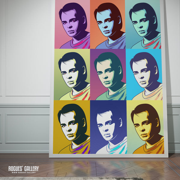 80s Retro Project: Gary Numan - A3, A2, A1 or A0 Pop Art Prints