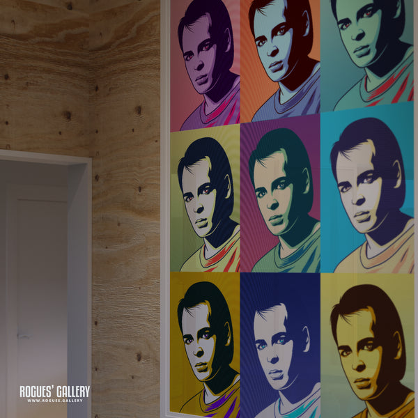 80s Retro Project: Gary Numan - A3, A2, A1 or A0 Pop Art Prints