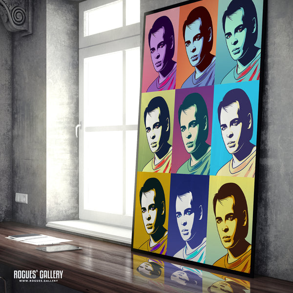 80s Retro Project: Gary Numan - A3, A2, A1 or A0 Pop Art Prints
