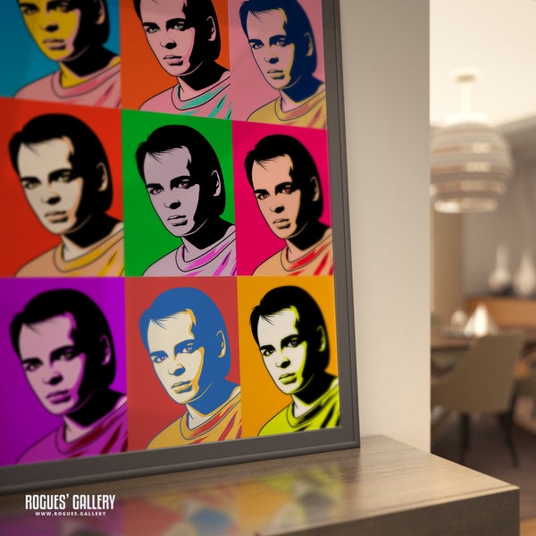 80s Retro Project: Gary Numan - A3, A2, A1 or A0 Pop Art Prints
