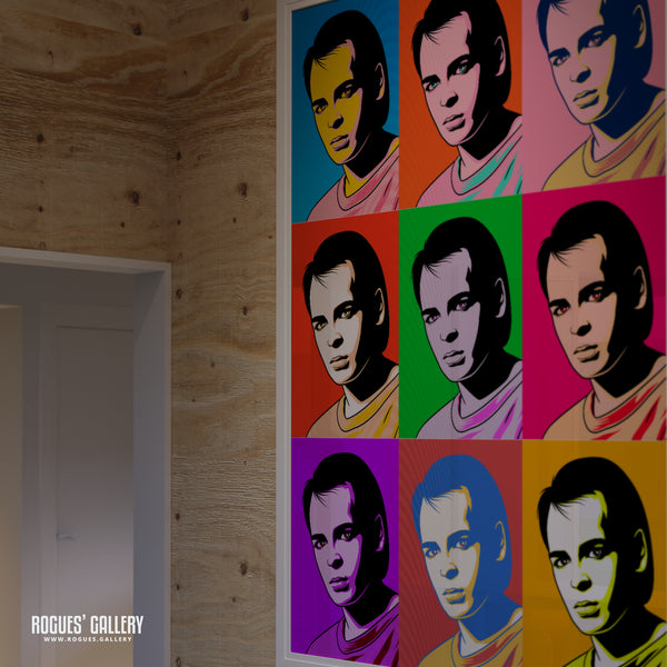80s Retro Project: Gary Numan - A3, A2, A1 or A0 Pop Art Prints
