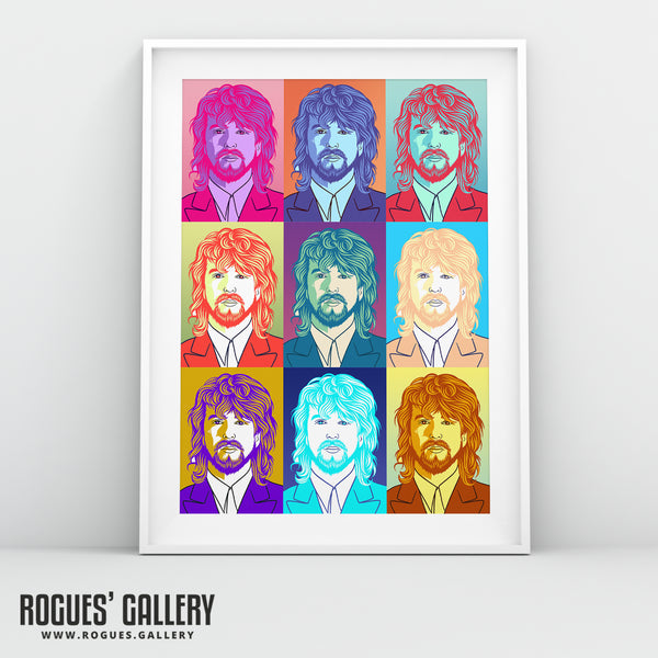 80s Retro Project: Eurythmics: Dave Stewart - A3, A2, A1 or A0 Pop Art Prints