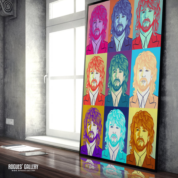 80s Retro Project: Eurythmics: Dave Stewart - A3, A2, A1 or A0 Pop Art Prints