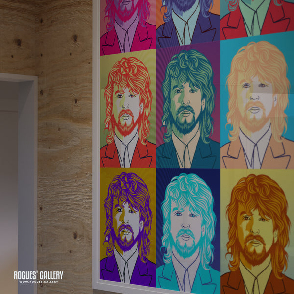 80s Retro Project: Eurythmics: Dave Stewart - A3, A2, A1 or A0 Pop Art Prints