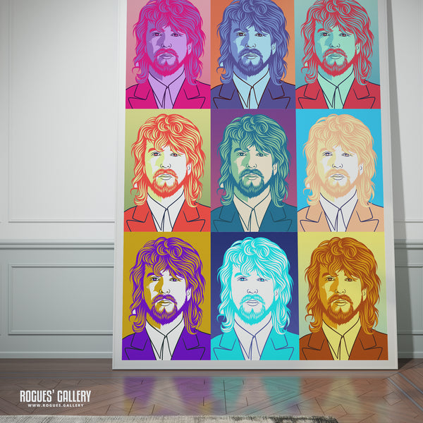 80s Retro Project: Eurythmics: Dave Stewart - A3, A2, A1 or A0 Pop Art Prints