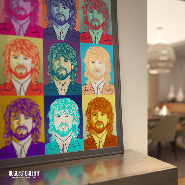 80s Retro Project: Eurythmics: Dave Stewart - A3, A2, A1 or A0 Pop Art Prints