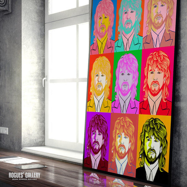80s Retro Project: Eurythmics: Dave Stewart - A3, A2, A1 or A0 Pop Art Prints