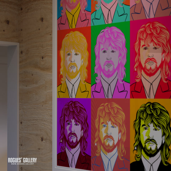 80s Retro Project: Eurythmics: Dave Stewart - A3, A2, A1 or A0 Pop Art Prints