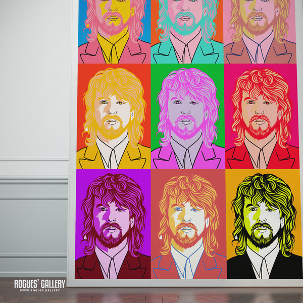 80s Retro Project: Eurythmics: Dave Stewart - A3, A2, A1 or A0 Pop Art Prints