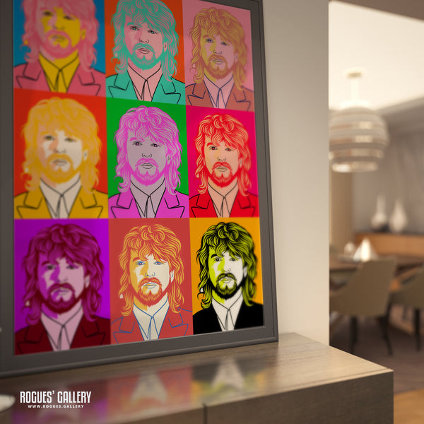 80s Retro Project: Eurythmics: Dave Stewart - A3, A2, A1 or A0 Pop Art Prints