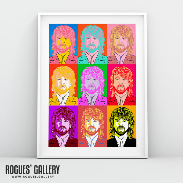 80s Retro Project: Eurythmics: Dave Stewart - A3, A2, A1 or A0 Pop Art Prints