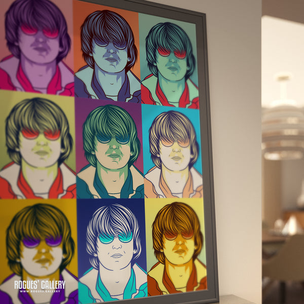 80s Retro Project: Talk Talk: Mark Hollis - A3, A2, A1 or A0 Pop Art Prints