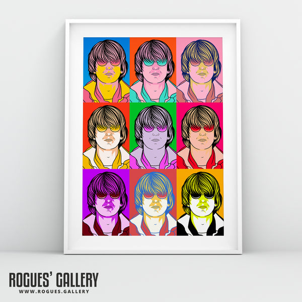 80s Retro Project: Talk Talk: Mark Hollis - A3, A2, A1 or A0 Pop Art Prints