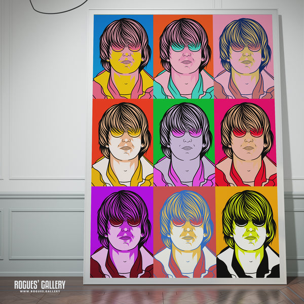 80s Retro Project: Talk Talk: Mark Hollis - A3, A2, A1 or A0 Pop Art Prints