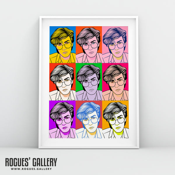 80s Retro Project: Japan: David Sylvian - A3, A2, A1 or A0 Pop Art Prints