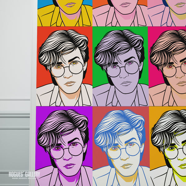 80s Retro Project: Japan: David Sylvian - A3, A2, A1 or A0 Pop Art Prints