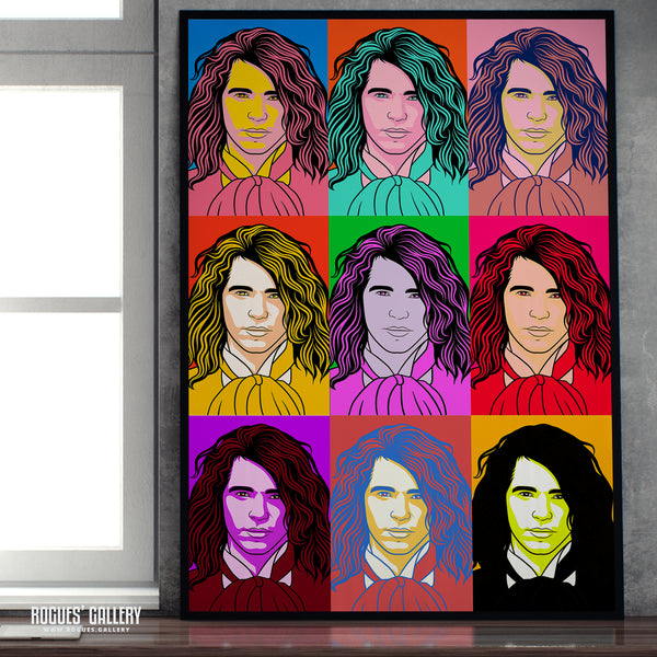 80s Retro Project: INXS: Michael Hutchence - A3, A2, A1 or A0 Pop Art Prints