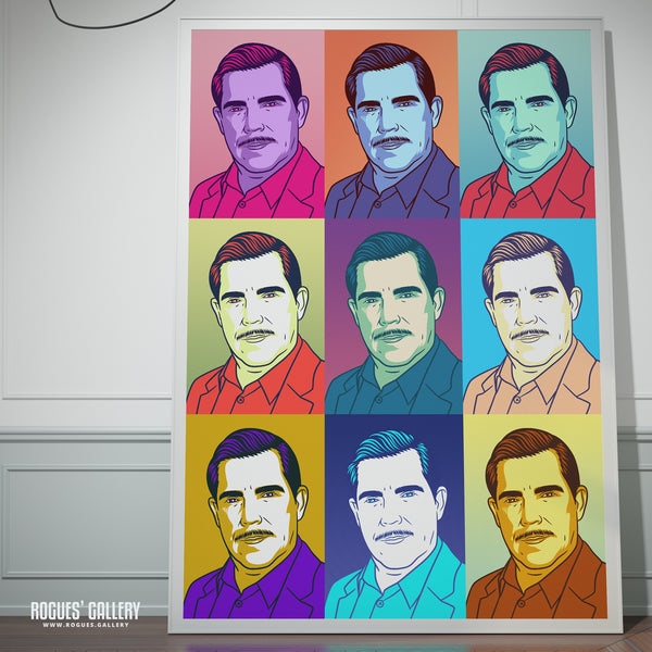 80s Retro Project: Yello: Boris Blank - A3, A2, A1 or A0 Pop Art Prints