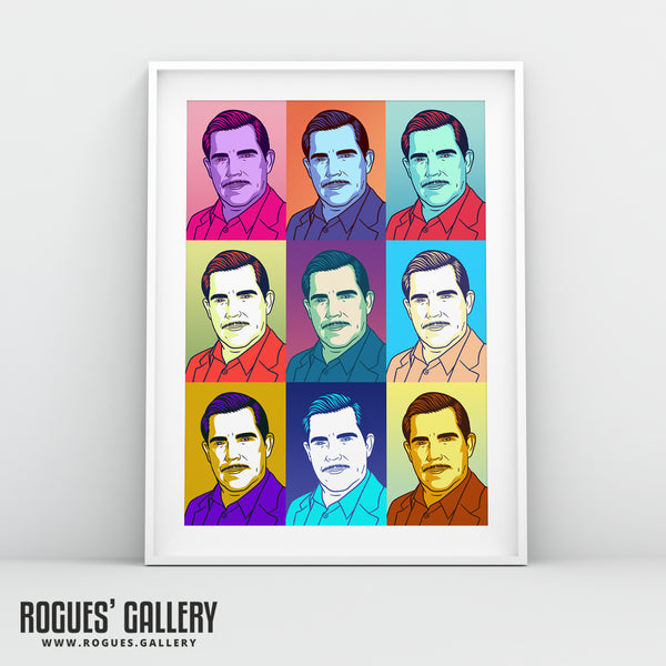 80s Retro Project: Yello: Boris Blank - A3, A2, A1 or A0 Pop Art Prints